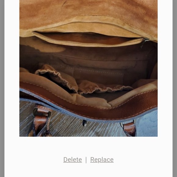 Authentic Patricia Nash Tooled Vienna Satchel - Picture 7 of 10